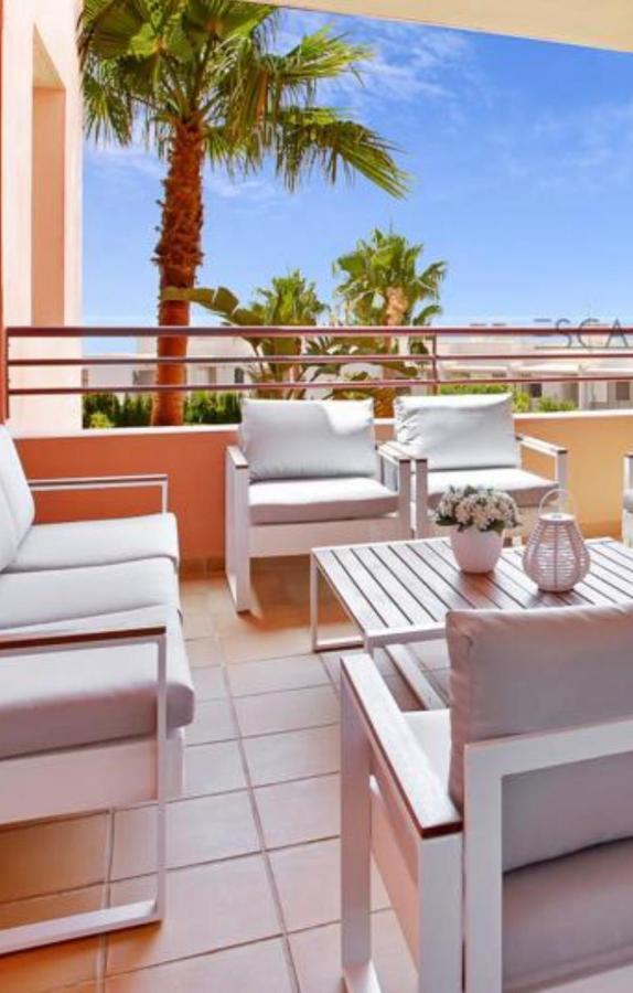 Estrella De Mar Zeezicht En Uitkijk Op Gibraltar 40M2 Terras Incl Zwembad Las Garzas Manilva Ngoại thất bức ảnh